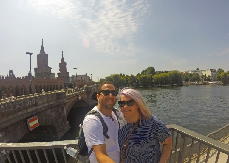 First stop on Matt's bike tour of Berlin