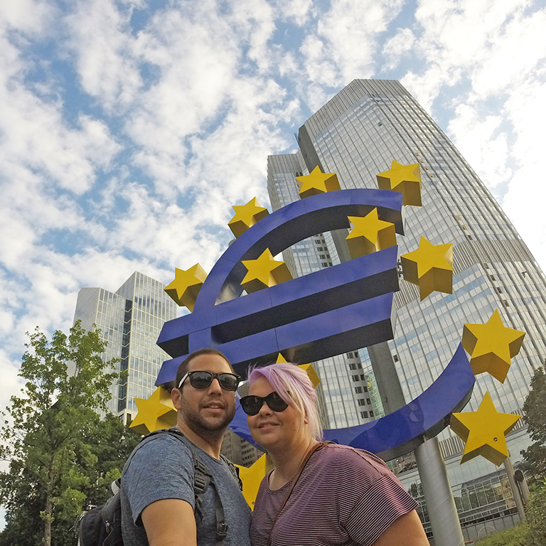 Frankfurt business district