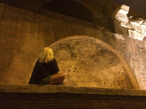 we sat all over it, each side has its own marvel. 