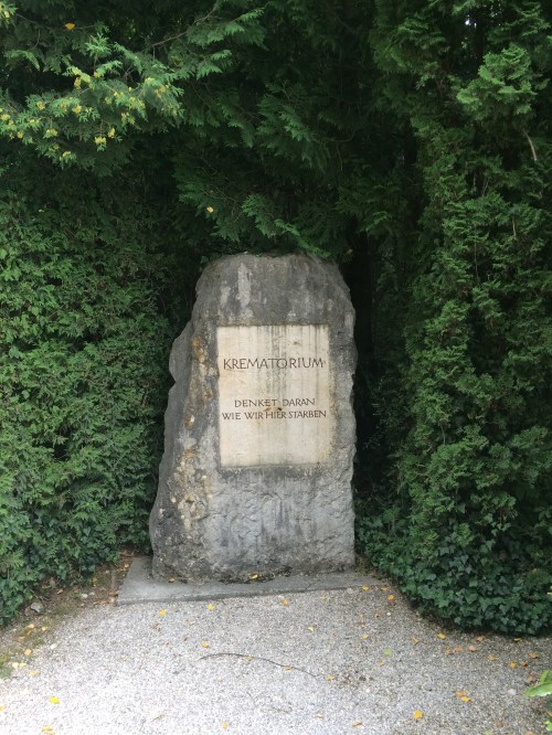 entrance to the crematorium area